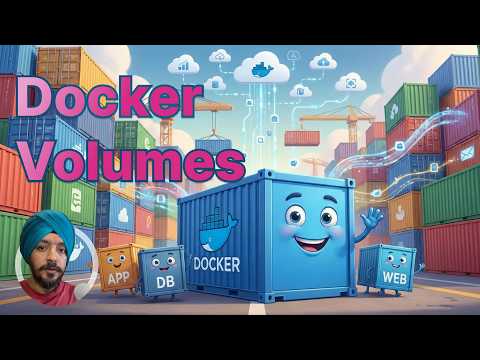Docker volumes - YouTube Thumbnail