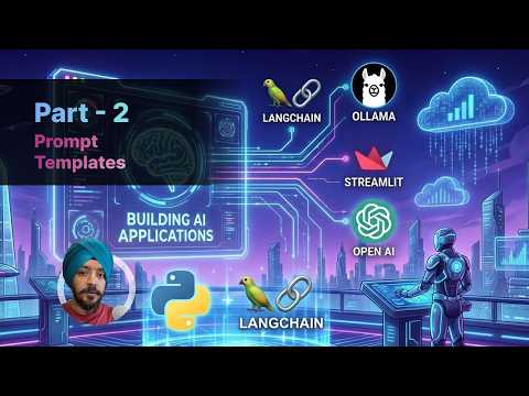 Langchain Prompt Templates - YouTube Thumbnail